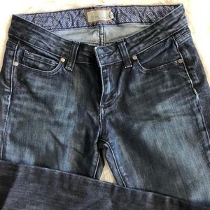 DENIM STRAIGHT LEG JEANS 26